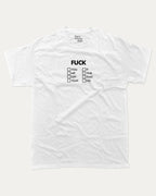 Check Box graphic t-shirt, perfect for adults. A must-have funny tee, trending meme shirt, unique gift idea. White.