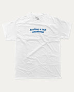 feeling a tad whimsical graphic tee with bold statements print, funny and trendy graphic. Perfect for friends and family and gift-giving. White shirt.