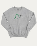 I Love You This Much graphic sweatshirt with cute and humorous print, warm and cozy graphic for everyday wear. Perfect for adults and gift-giving. Heather Grey pullover.