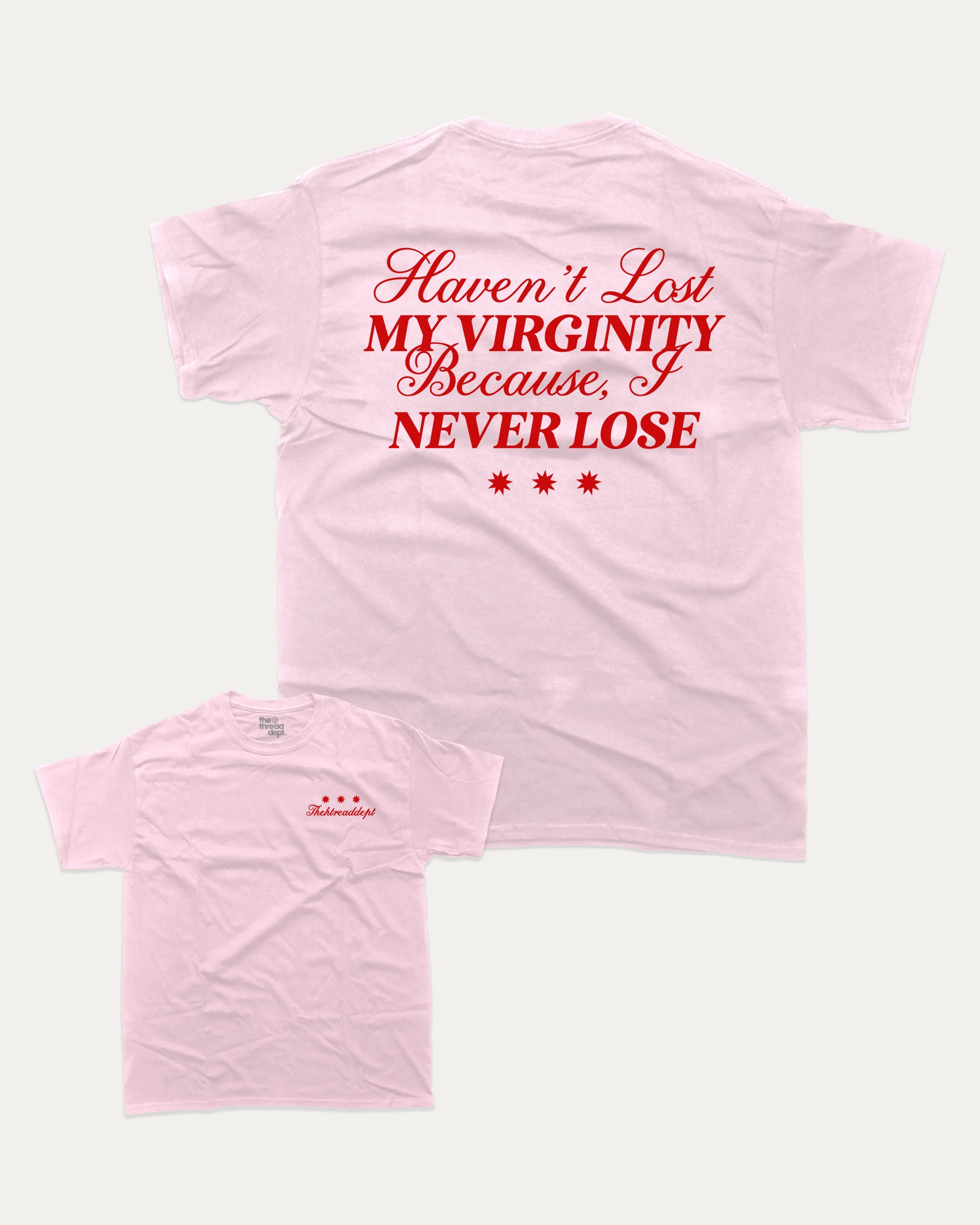 I Never Lose graphic tee with bold and humorous print, funny and trendy graphic. Pun words Graphic T shirt, Funny Pun Graphic T shirt, Retro Inspired Graphic T shirt,  Perfect for adults and gift-giving. Pink shirt.