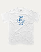 It's only kinky the first time graphic tee with bold and humorous print, funny and trendy graphic. Perfect for adults and gift-giving. White shirt.
