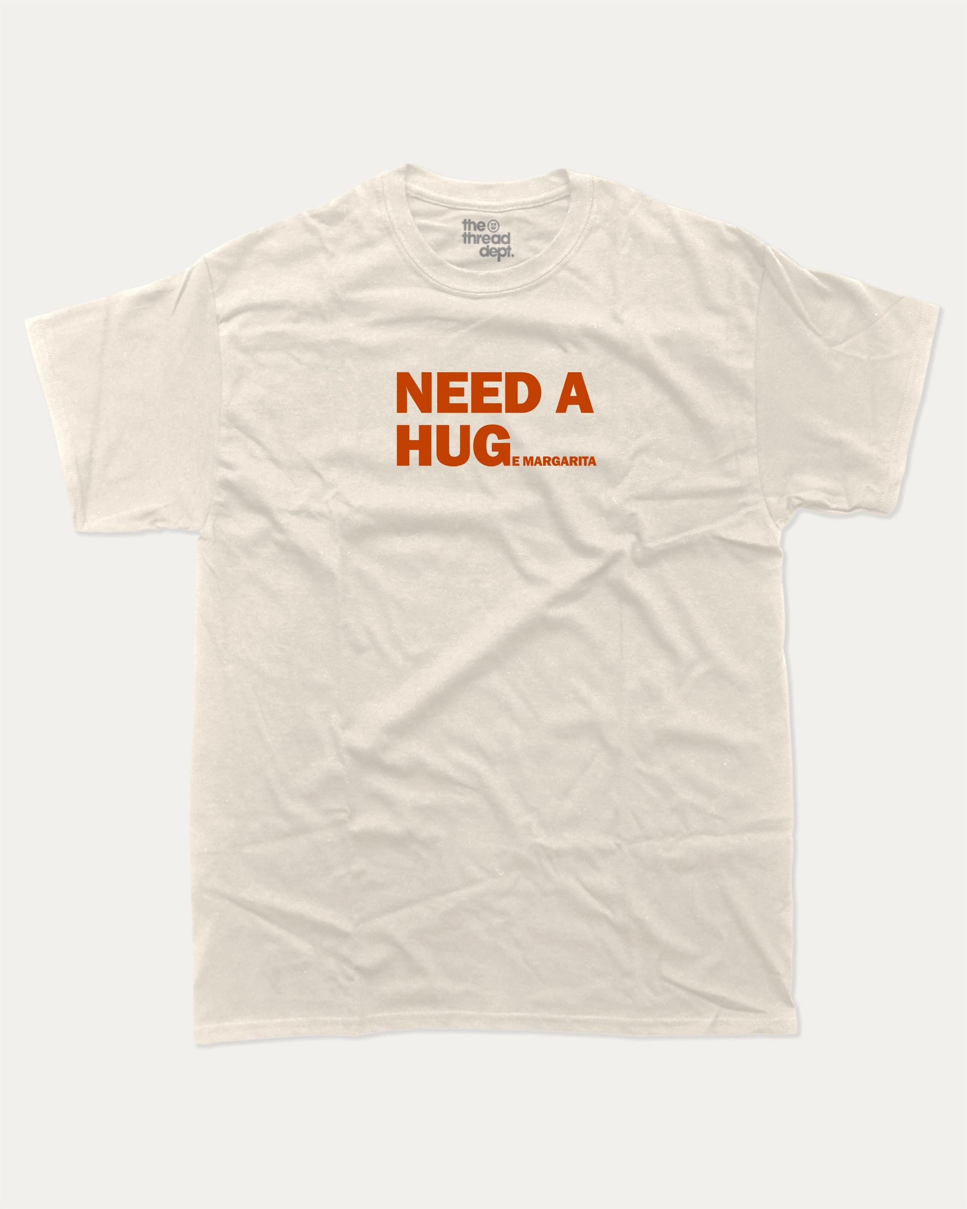 Need a huge margarita graphic tee with bold and humorous print, funny and trendy graphic. Alochol Lover T shirt, Cocktail Lover Graphic Tee, Drink t shirt, Perfect for adults and gift-giving. Cream shirt.
