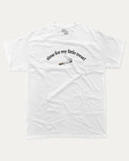 Time For My Little Treat graphic tee bold statements print, funny and trendy graphic. Perfect for friends and family and gift-giving. White shirt.