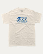 What the fuck is wrong with everyone graphic tee with bold and humorous print, funny and trendy graphic. Perfect for adults and gift-giving. Cream shirt.
