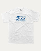 What the fuck is wrong with everyone graphic tee with bold and humorous print, funny and trendy graphic. Perfect for adults and gift-giving. White shirt.