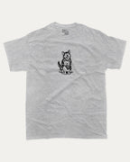When it comes to doggy style graphic tee with bold and humorous print, Funny meme graphic tee, funny and trendy graphic. Perfect for adults and gift-giving. Heather Grey shirt.