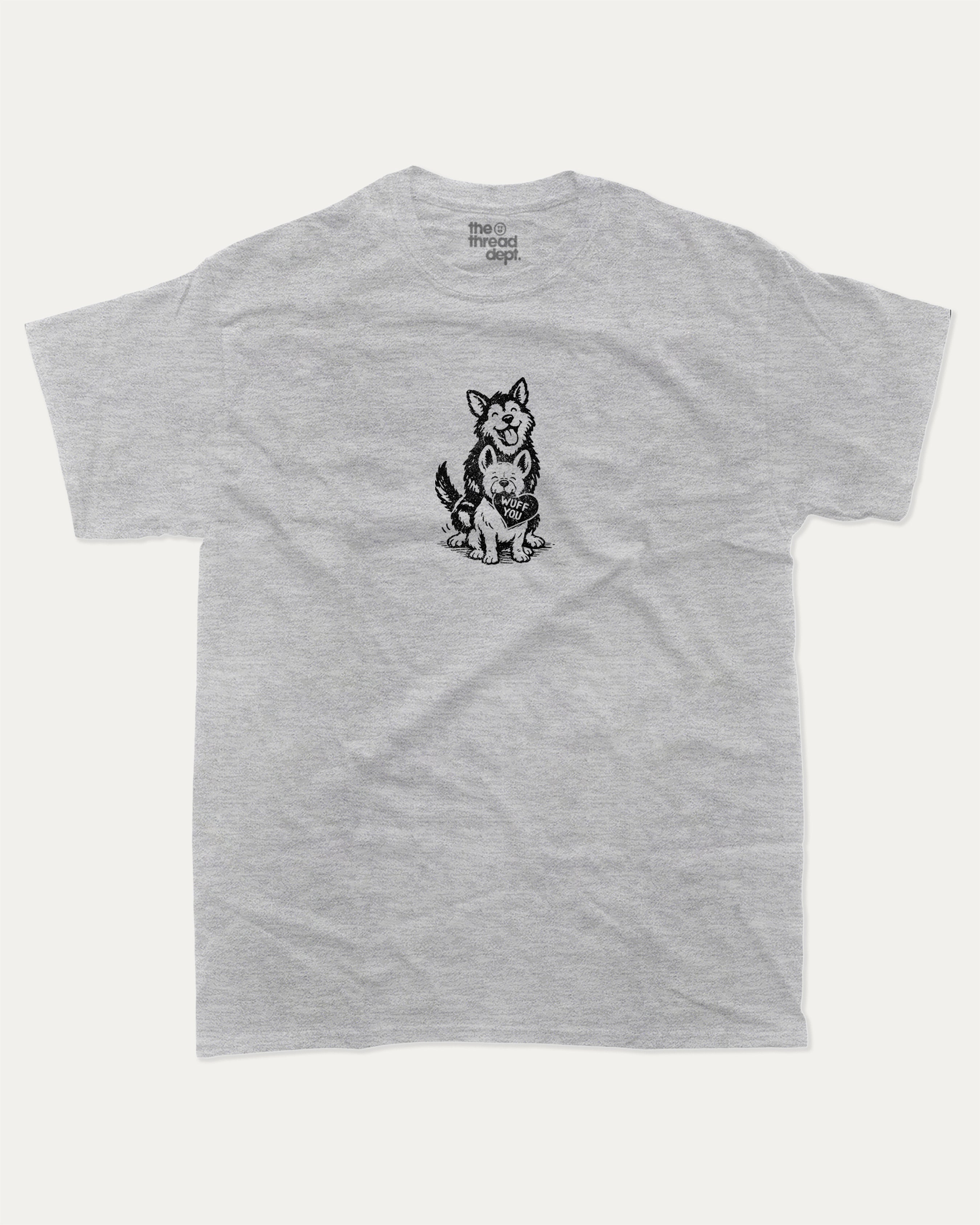 When it comes to doggy style graphic tee with bold and humorous print, Funny meme graphic tee, funny and trendy graphic. Perfect for adults and gift-giving. Heather Grey shirt.