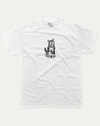 When it comes to doggy style graphic tee with bold and humorous print, Funny meme graphic tee, funny and trendy graphic. Perfect for adults and gift-giving. White shirt.