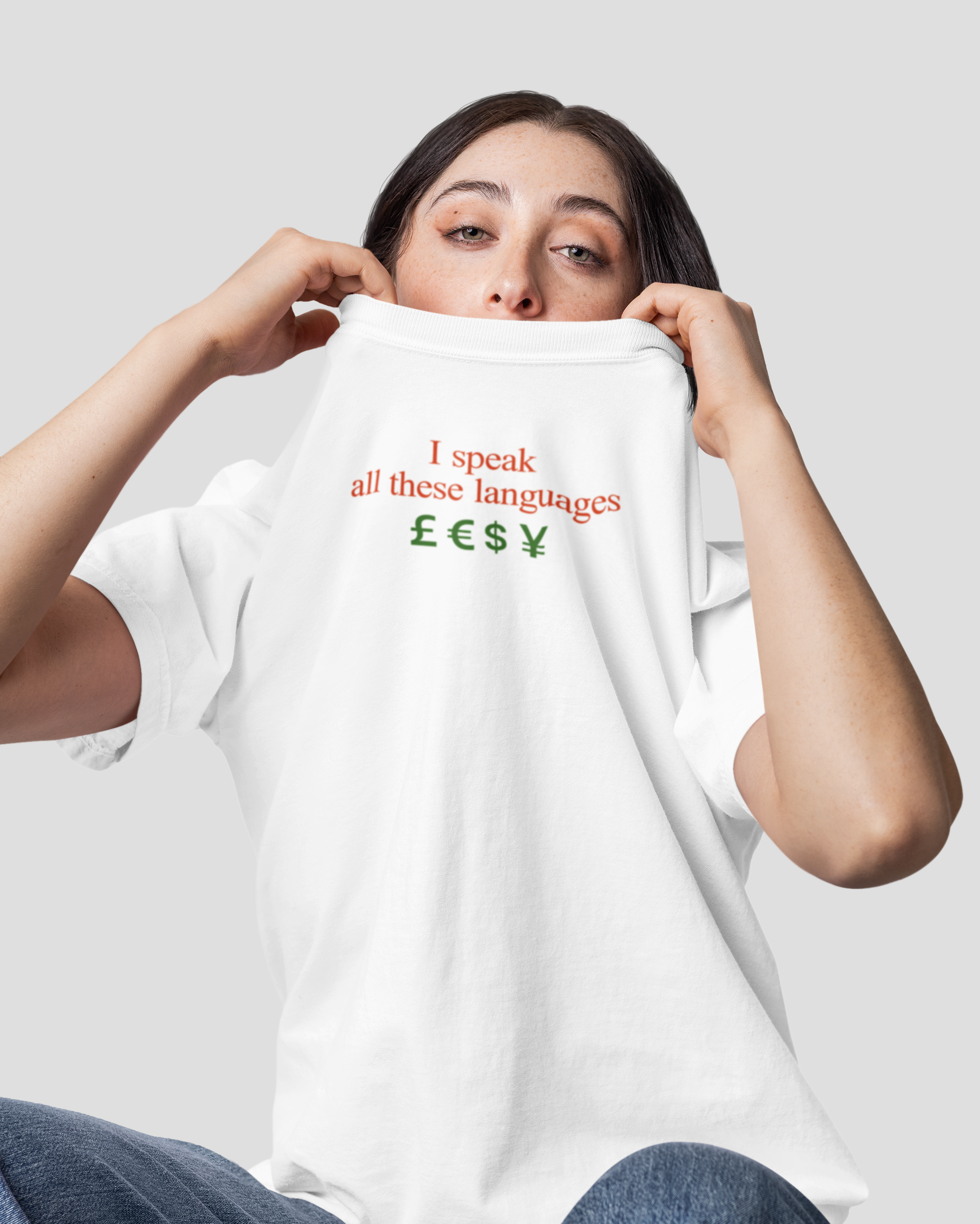 I speak all these languages - Graphic Tee
