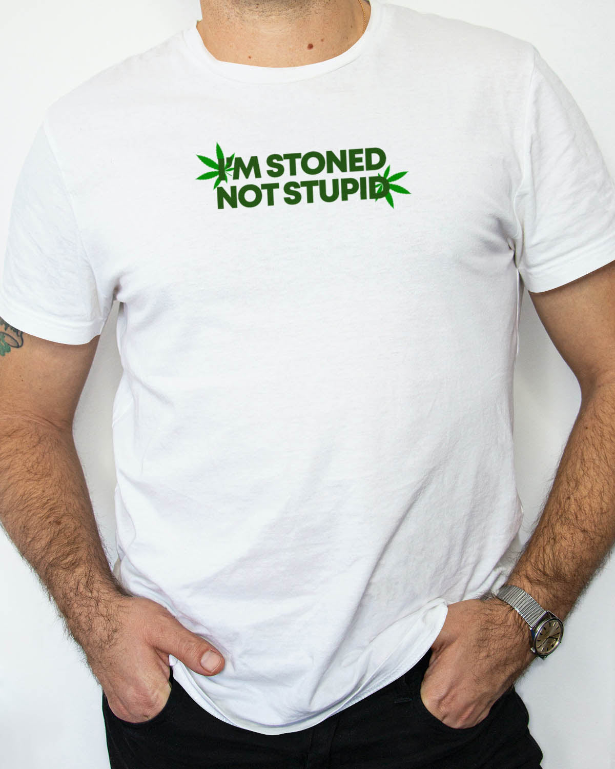 I'm stoned not stupid - Graphic Tee