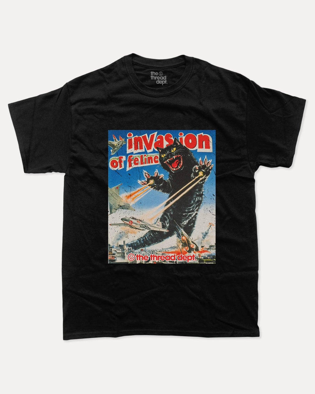 Invasion Of Feline - Graphic Tee - TheThreadDept