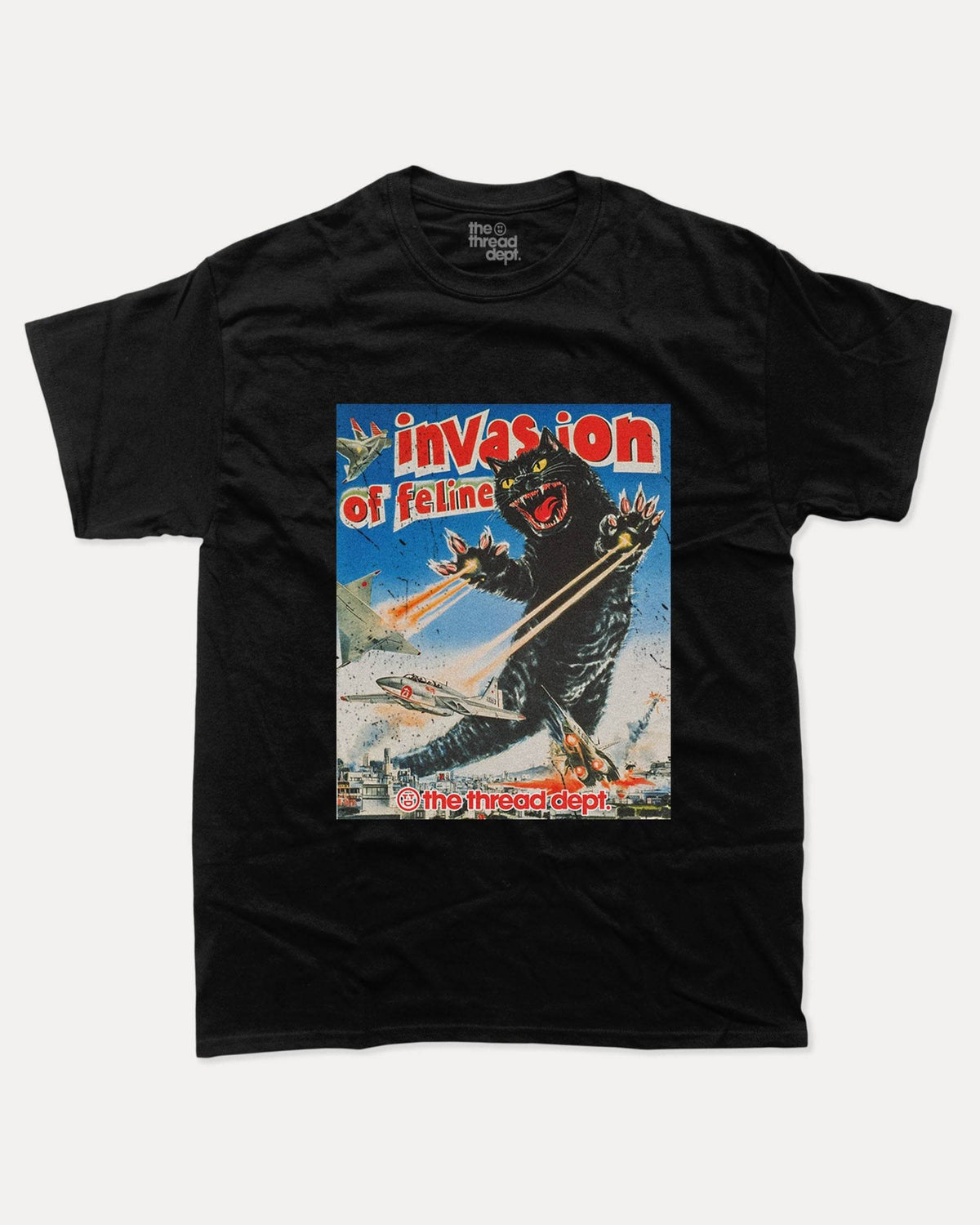 Invasion Of Feline - Graphic Tee - TheThreadDept
