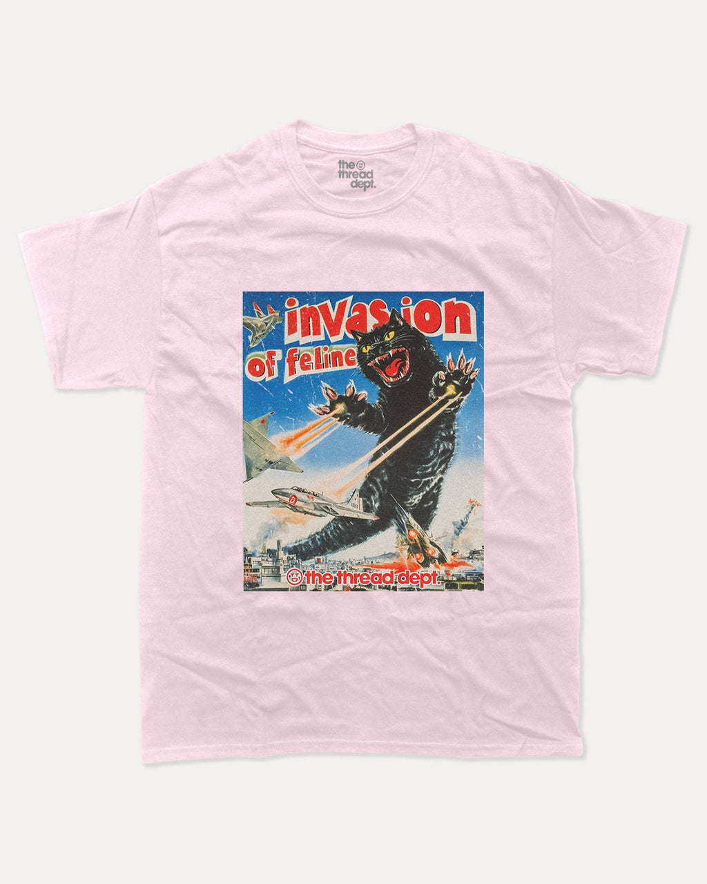 Invasion Of Feline - Graphic Tee - TheThreadDept