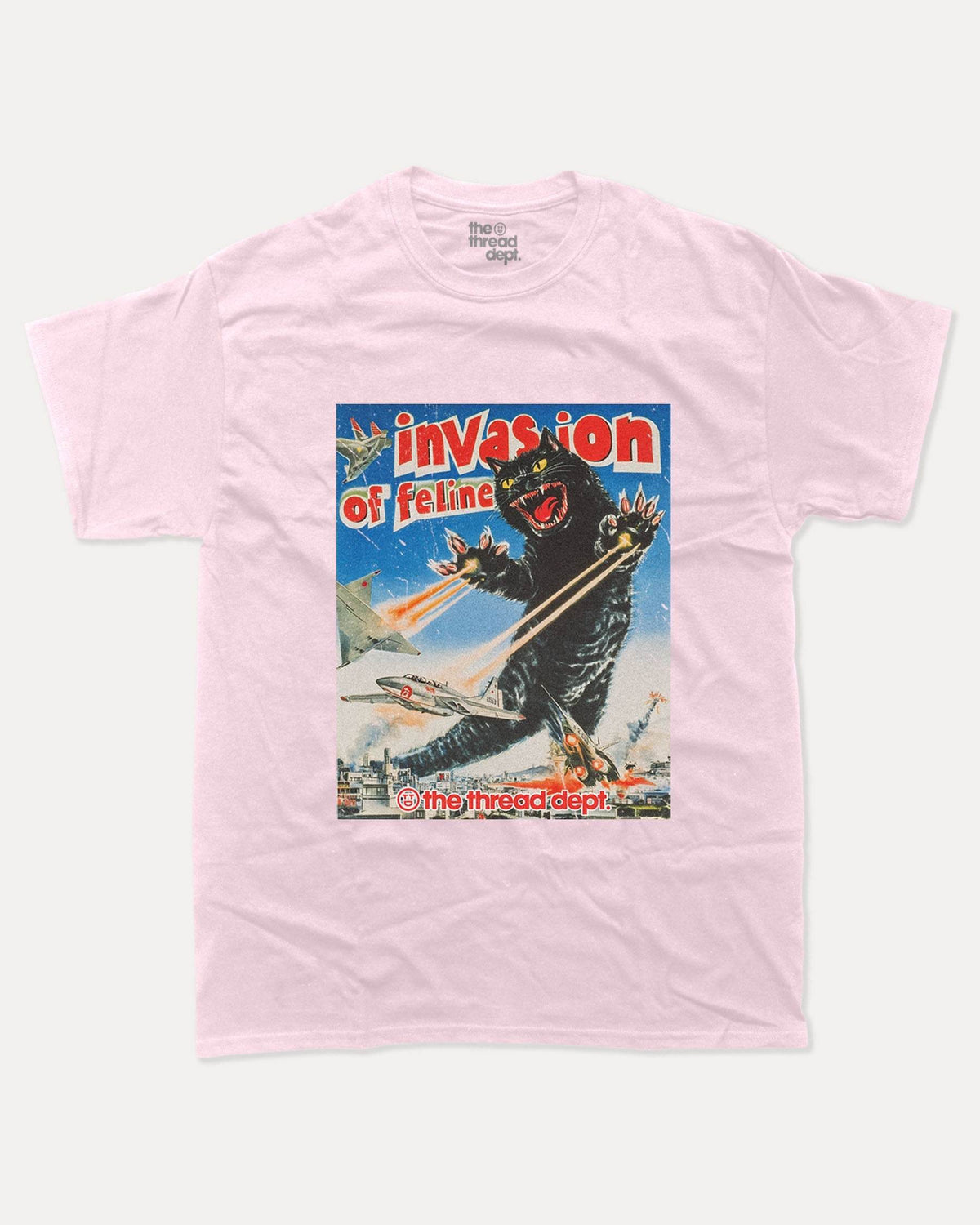 Invasion Of Feline - Graphic Tee - TheThreadDept