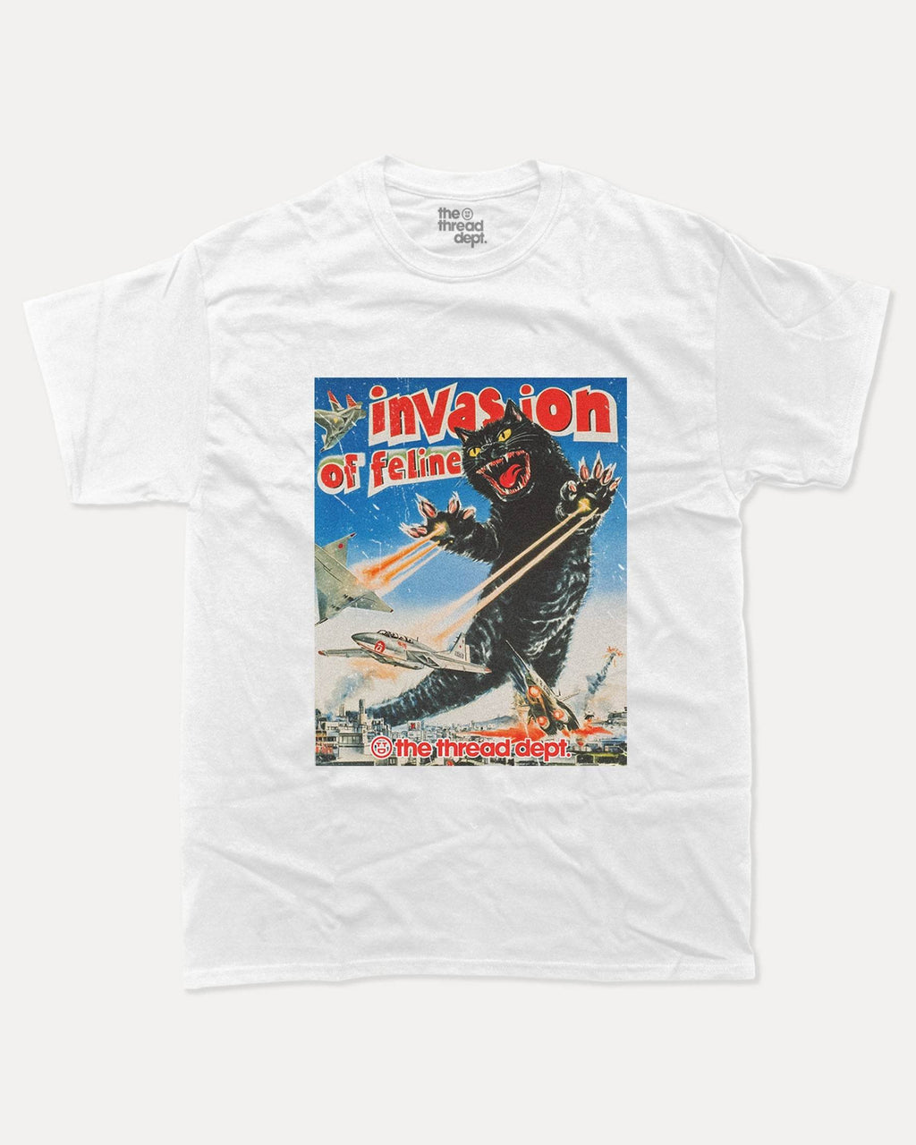 Invasion Of Feline - Graphic Tee - TheThreadDept