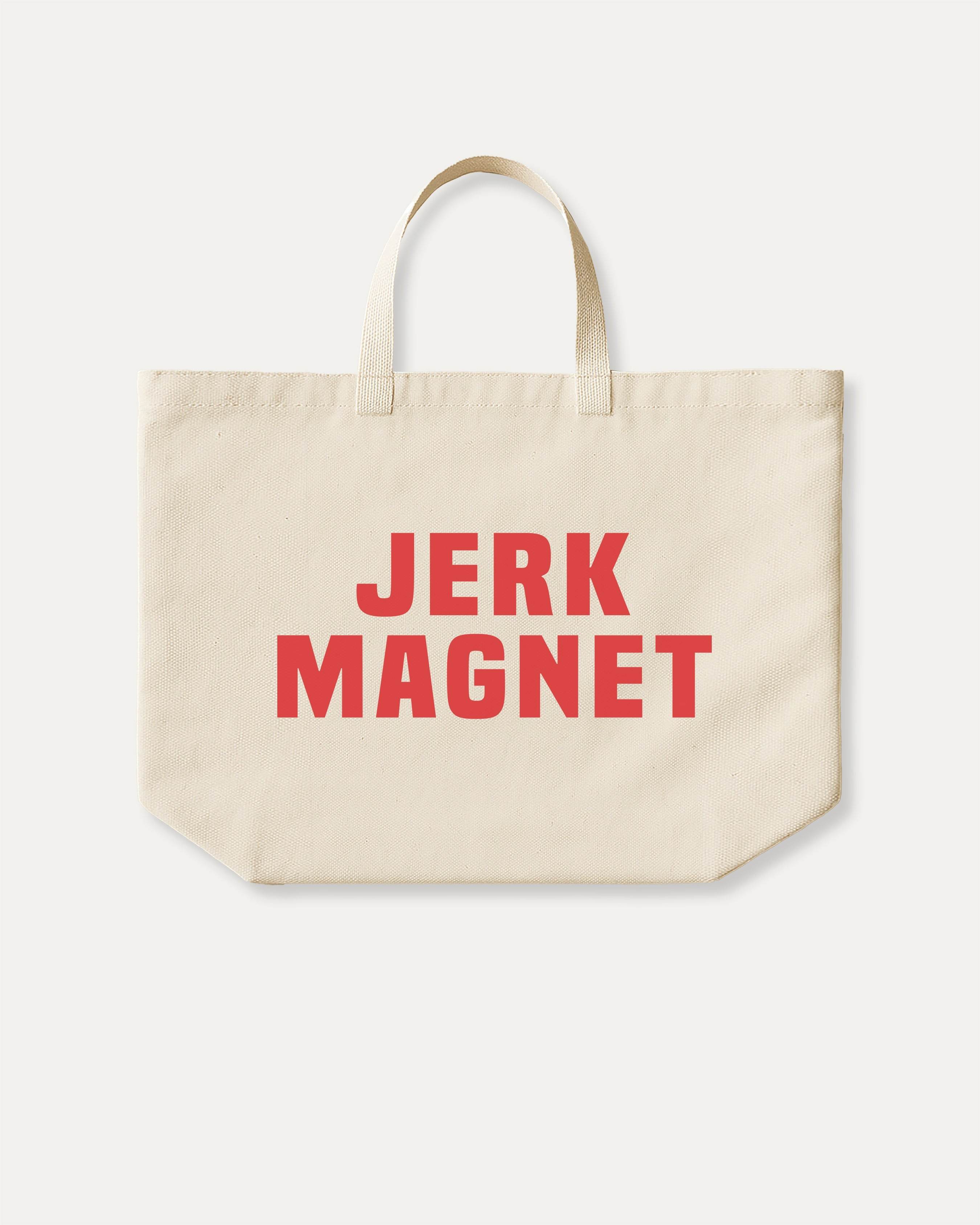 Jerk Magnet - Graphic Canvas Bag Wide - TheThreadDept