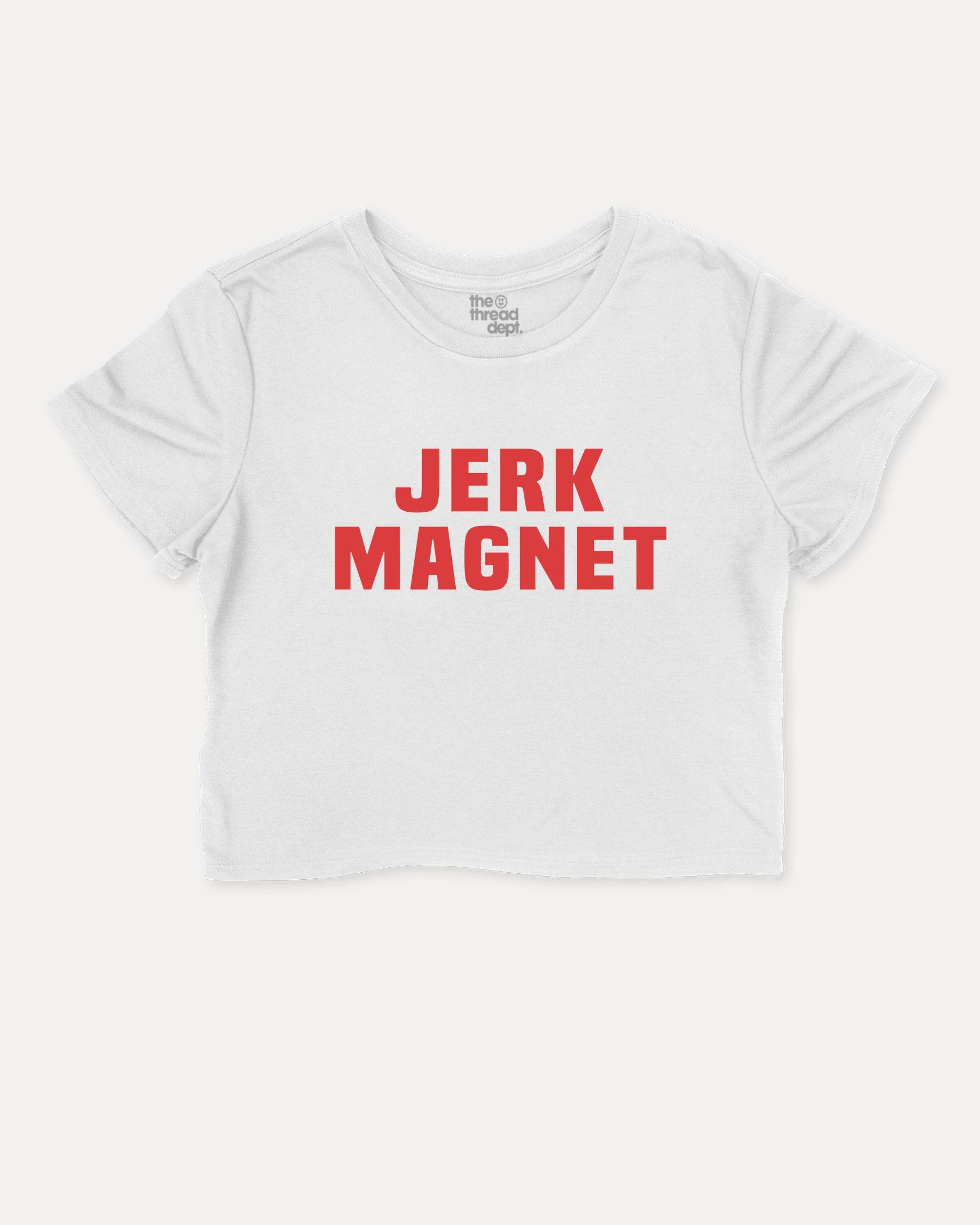 Jerk Magnet - Graphic Crop Tee - TheThreadDept