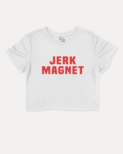 Jerk Magnet - Graphic Crop Tee - TheThreadDept