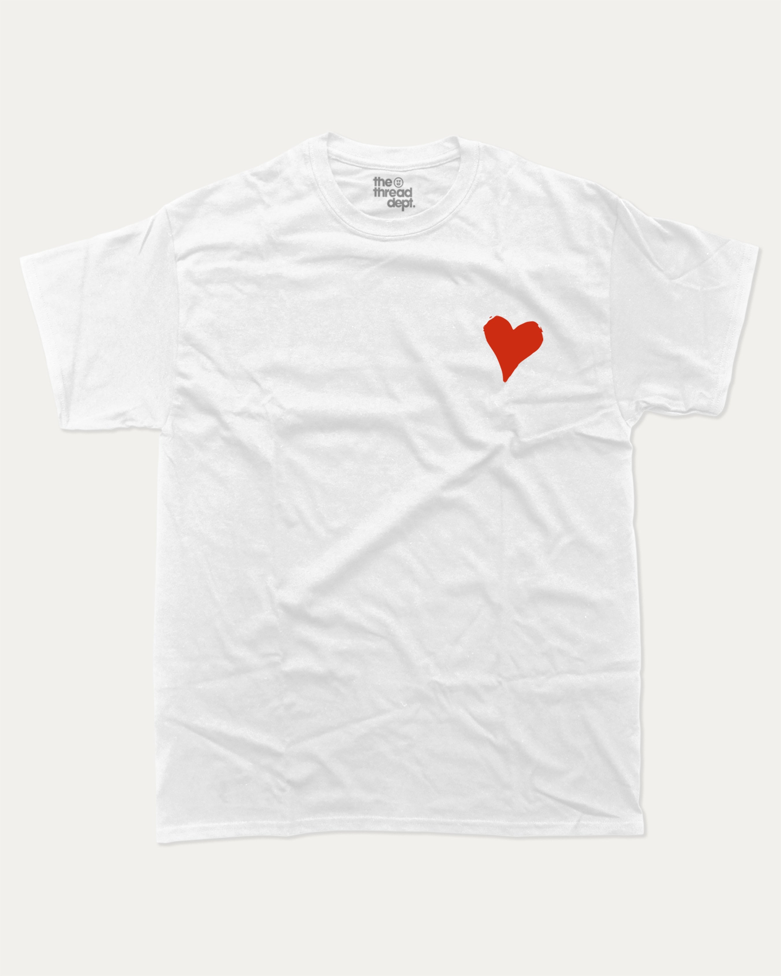 It's ok to fall in love with me graphic tee with bold and humorous print, Valentine Day Graphic T shirt, Perfect Gift for Valentine's Day, funny and trendy graphic. Perfect for adults and gift-giving. White shirt.