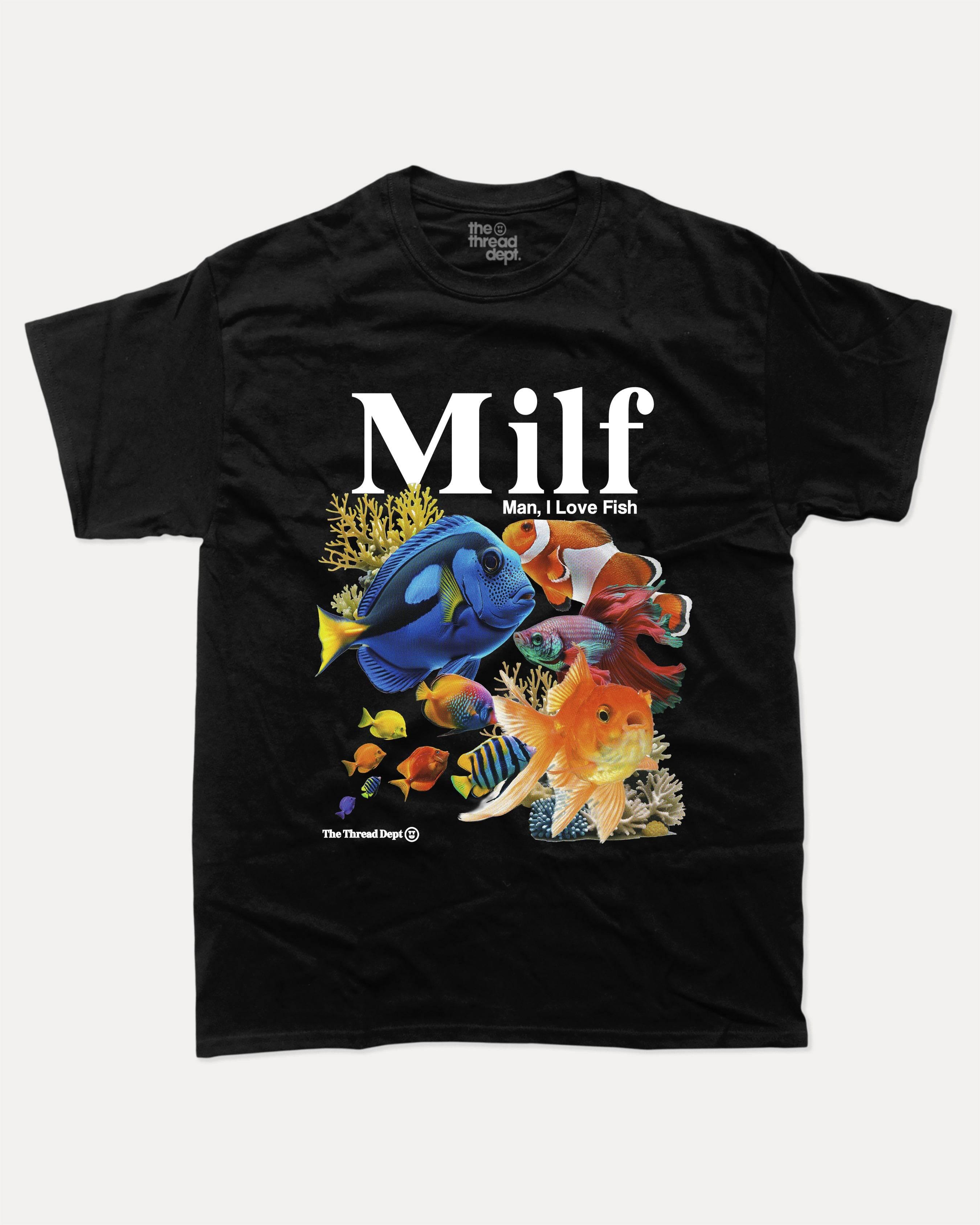 Man I Love Fish - Graphic Tee - TheThreadDept