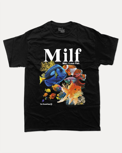 Man I Love Fish - Graphic Tee - TheThreadDept