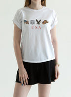 Vintage USA Icons - Graphic Tee