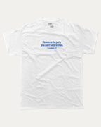 Corinthians graphic tee with bold and humorous print, funny and trendy graphic. Christian Verse Graphic T shirt, Holy Verse Graphic T shirt,  Perfect for adults and gift-giving. White shirt.