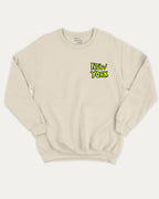 New York City graphic sweatshirt with street mood new york state graphic, warm and cozy graphic for everyday wear. Perfect for adults and gift-giving. Natural pullover.