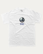 No Panic All Disco graphic t-shirt, perfect for adults. Vintage Retro Vibe Graphic Tee, Vintage T shirt, Trendy Retro mood Graphic T shirt, unique gift idea. White.