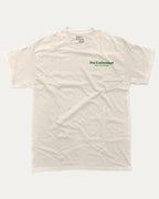 Pot Enthusiast graphic tee with bold and humorous print, funny and trendy graphic. Perfect T shirt for Plant Lovers, Plant Graphic T shirt, Retro Plants Graphic T shirt, Vintage Inspired Graphic T shirt, Vintage Plants Tee,  Perfect for adults and gift-giving. Cream shirt.