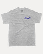 Sunday Sailing Club graphic tee with bold and humorous print, Retro Inspired Graphic T shirt, Vintage Inspired Graphic T shirt, Sailing Graphic Tee, Yacht Graphic Tee, funny and trendy graphic. Perfect for adults and gift-giving. Heather Grey shirt.