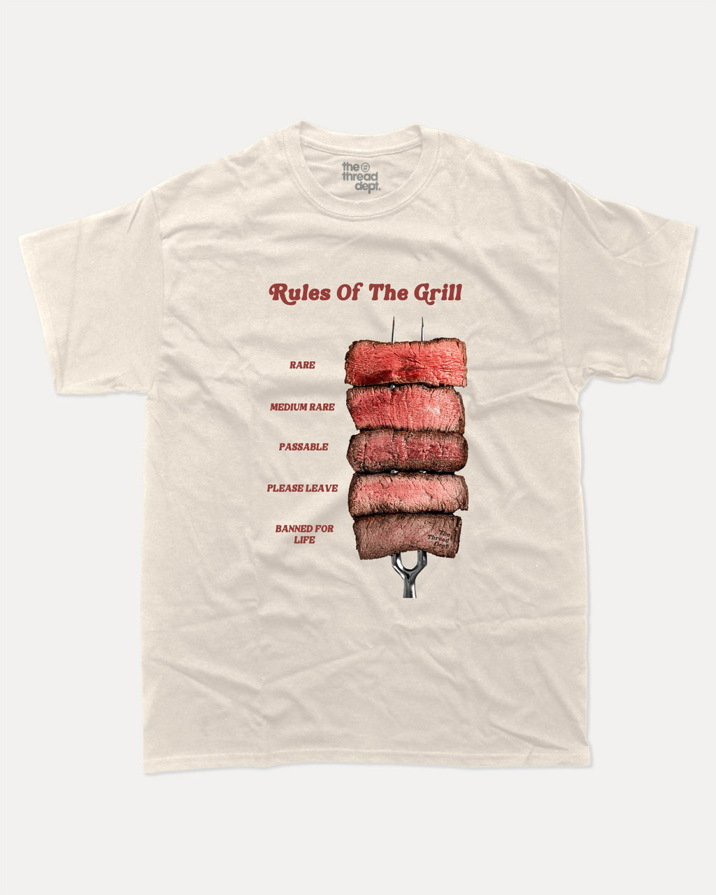 Rules Of The Grill - Graphic Tee - TheThreadDept
