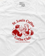 St. Louis Coffee Club graphic t-shirts.