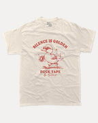 Silence Is Golden Duct Tape Is Silver - Graphic Tee - TheThreadDept