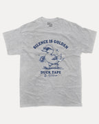 Silence Is Golden Duct Tape Is Silver - Graphic Tee - TheThreadDept