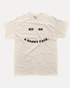 Sit On A Happy Face - Graphic Tee - TheThreadDept