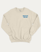 A Bad Day To Be A graphic sweatshirt with funny golf graphic, warm and cozy graphic for everyday wear. Perfect for adults and gift-giving. Natural pullover.