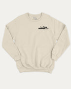 Fast Pace Runners Club graphic sweatshirt with bold and humorous print, Perfect Gift for Runners, Running Crew Graphic T shirt,  warm and cozy graphic for everyday wear. Perfect for adults and gift-giving. Natural pullover.