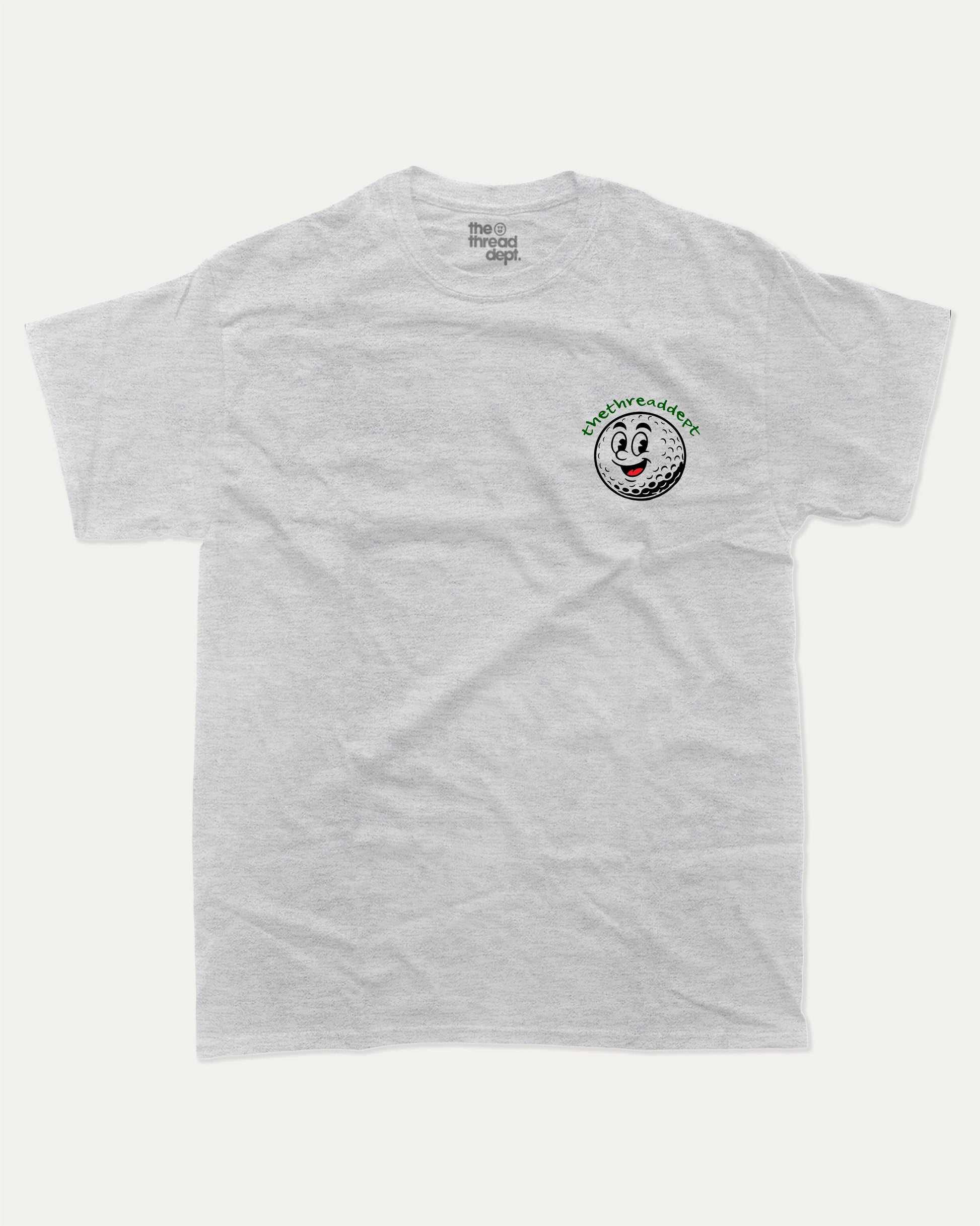 Holy Moley graphic t-shirt, perfect for adults. A must-have funny tee, Golf Graphic Tee, Humorous Golf Tee shirt, Trendy Golf Tee shirt, unique gift idea. Ash Grey .