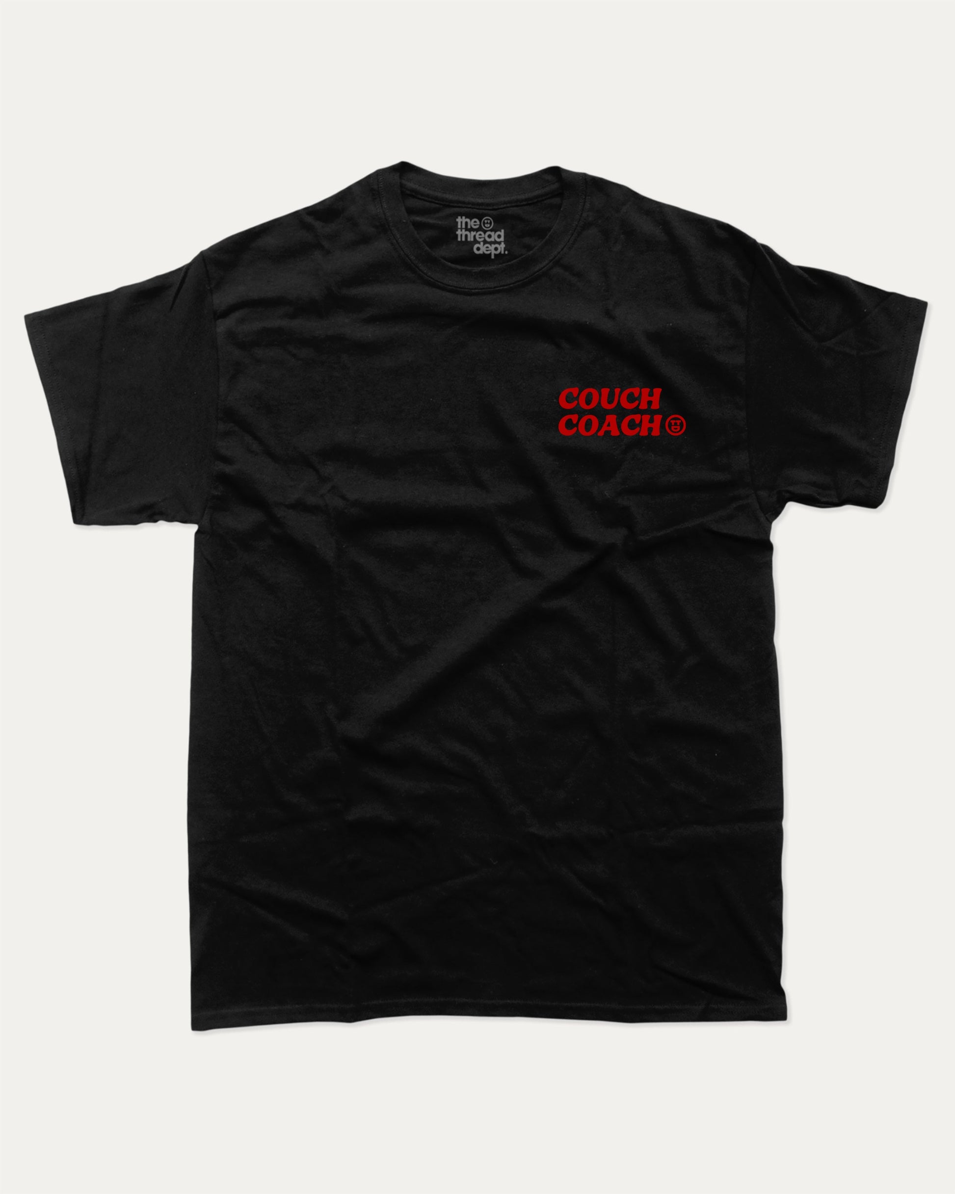 Sorry Closed Will Return After The Game graphic t-shirt, perfect for adults. Bold sports tee, athletic style, funny sports shirt. Black.