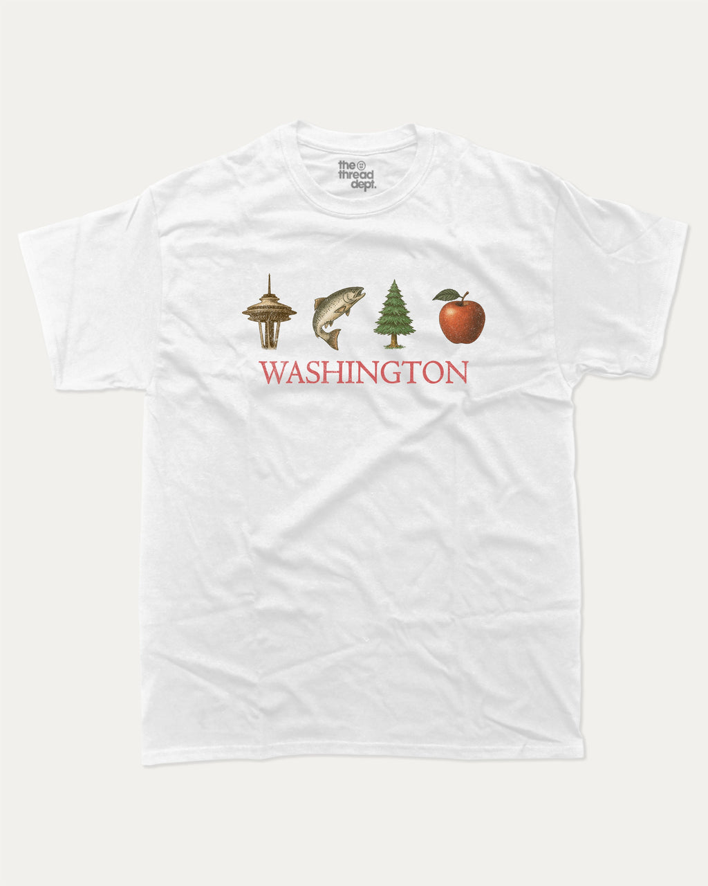 Vintage Washington graphic t-shirt, Vintage Inspired Graphic T shirt, Retro Graphic Tee, Retro Vintage Graphic T shirt,. A must-have funny tee, trending meme shirt, unique gift idea. White.