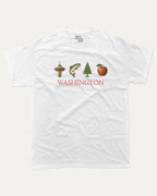 Vintage Washington graphic t-shirt, Vintage Inspired Graphic T shirt, Retro Graphic Tee, Retro Vintage Graphic T shirt,. A must-have funny tee, trending meme shirt, unique gift idea. White.
