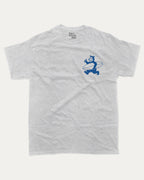 Sunny Day Surfing Club - Graphic Tee - TheThreadDept Graphic Tee Surfing Graphic T Shirt Vintage Retro T shirt Ash Grey Front