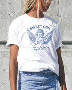 Sweet Girl With A Little Bit Of Anger Issues - Graphic Tee - TheThreadDept