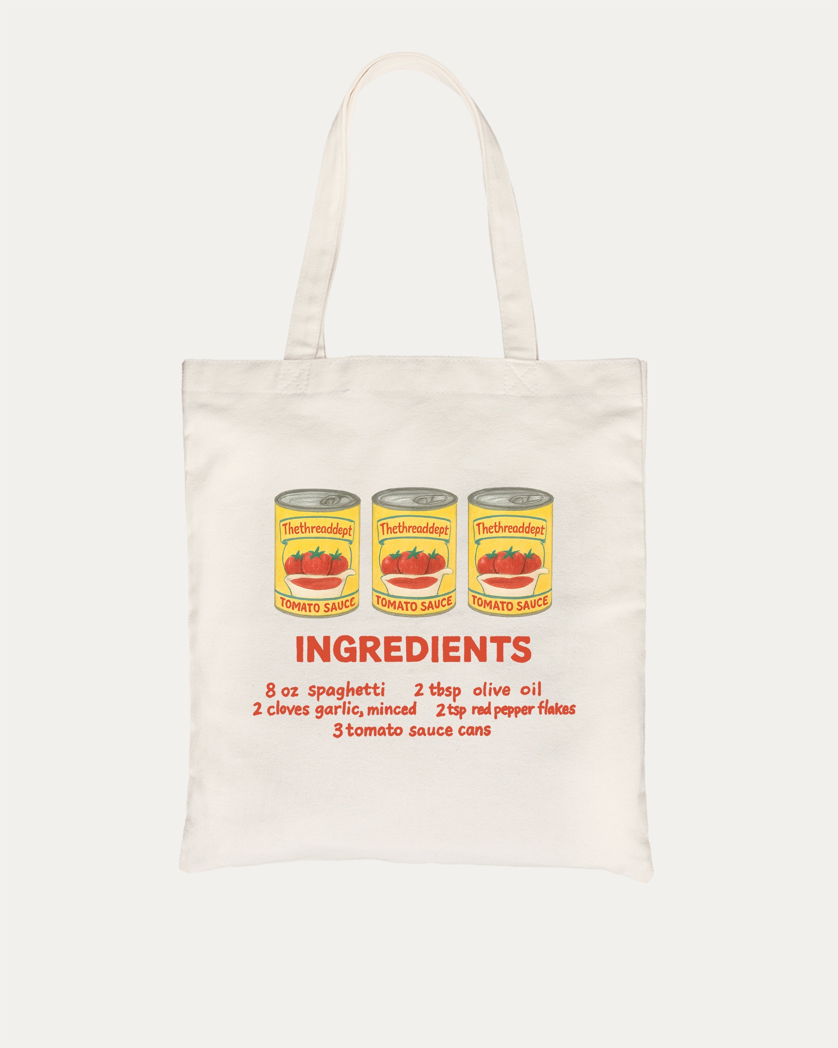 The Thread Dept Canvas Bag Grocery Canvas Bag Vintage Retro Canvas Bag Natural