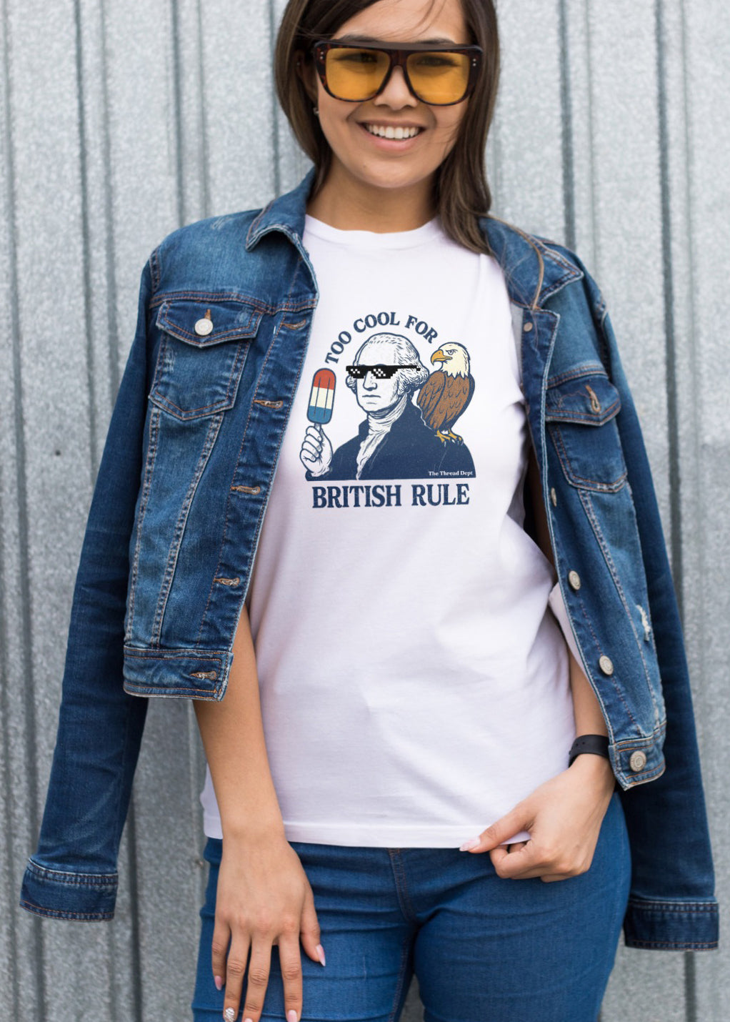 Too Cool For British Rule Graphic T-Shirt | The Thread Dept – TheThreadDept