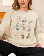 Vintage Cats - Graphic Sweatshirt