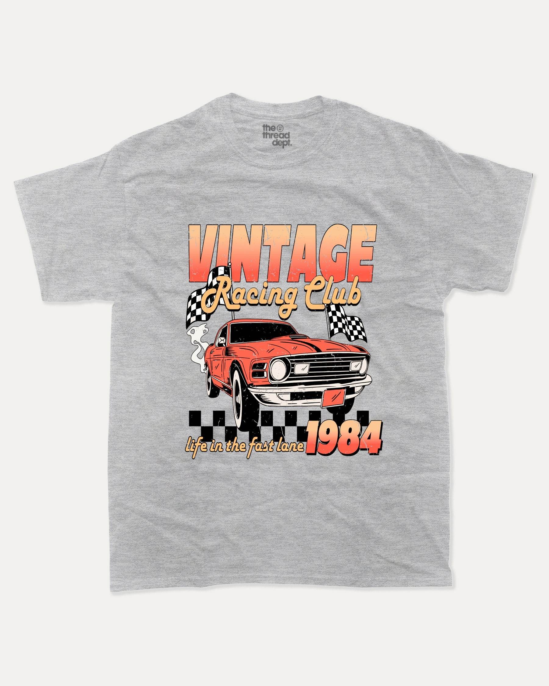 Vintage Racing Club - Graphic Tee - TheThreadDept