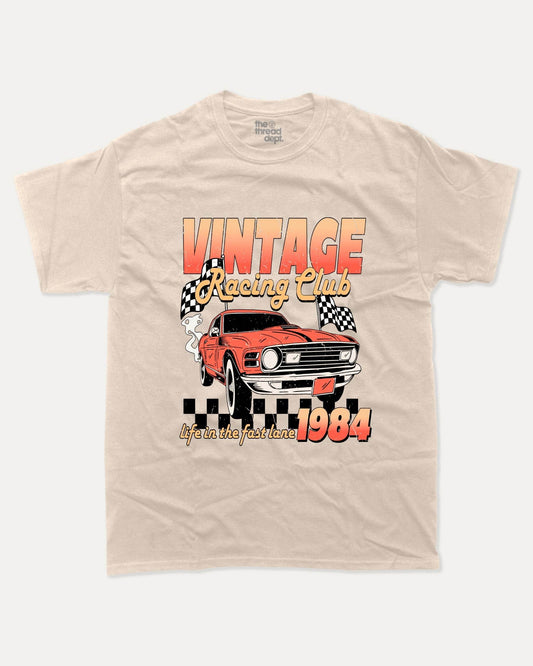 Vintage Racing Club - Graphic Tee - TheThreadDept
