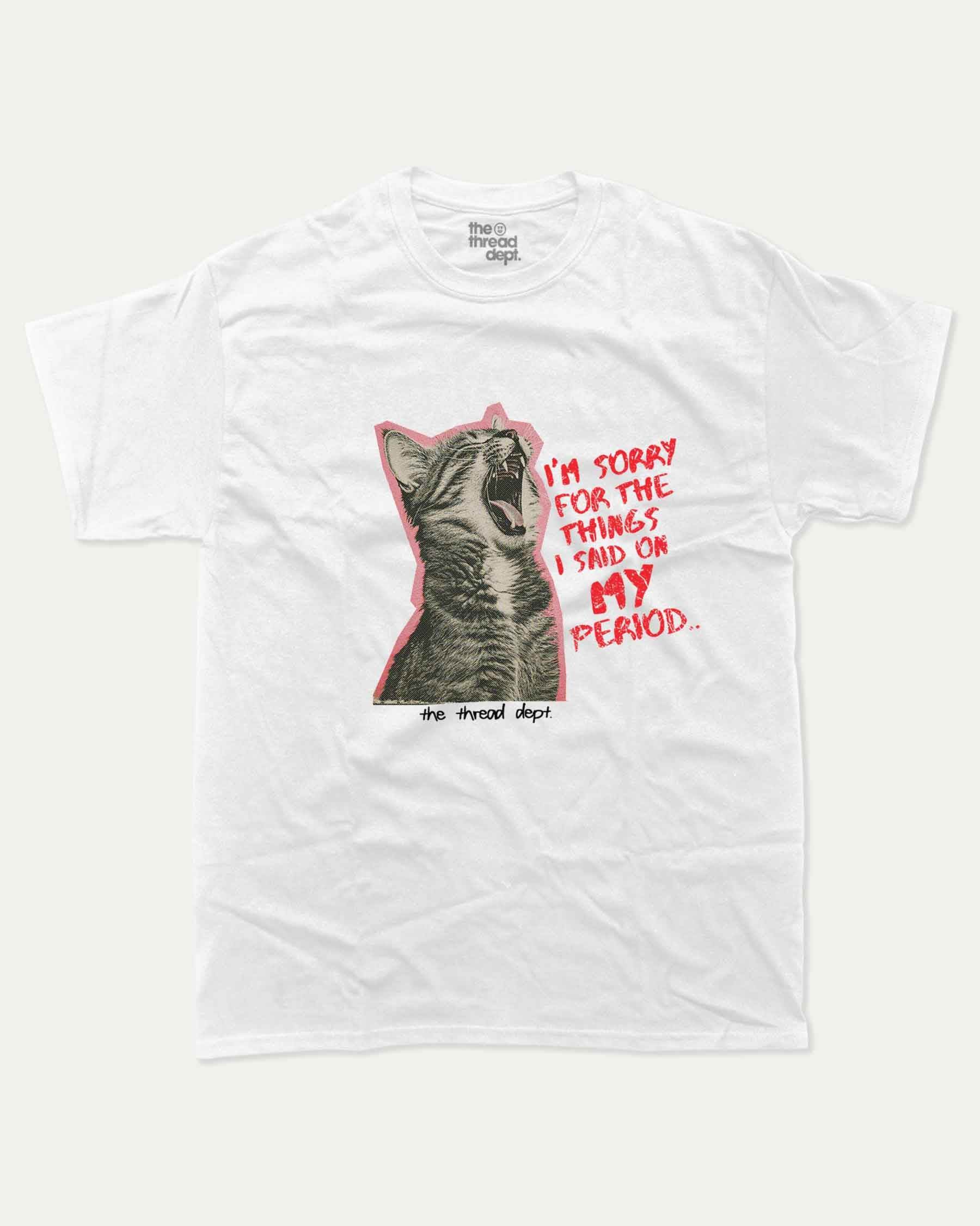 Yelling Cat - Graphic Tee - TheThreadDept